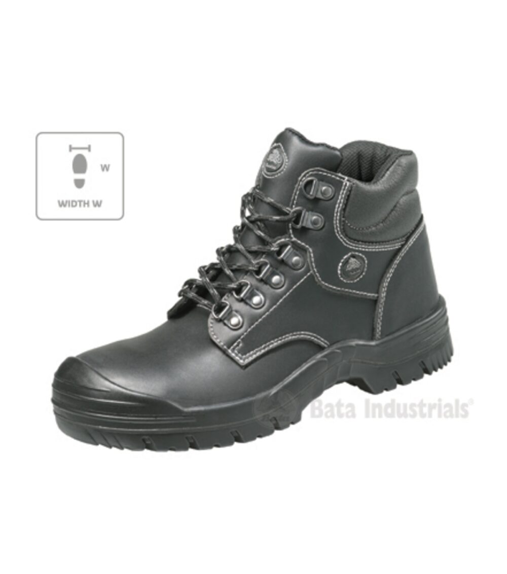 Buty do kostki unisex BATA INDUSTRIALS Stockholm XW — Czarny
