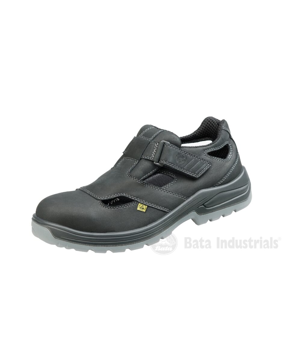 Sandały unisex BATA INDUSTRIALS Helsinki 2 W — Czarny