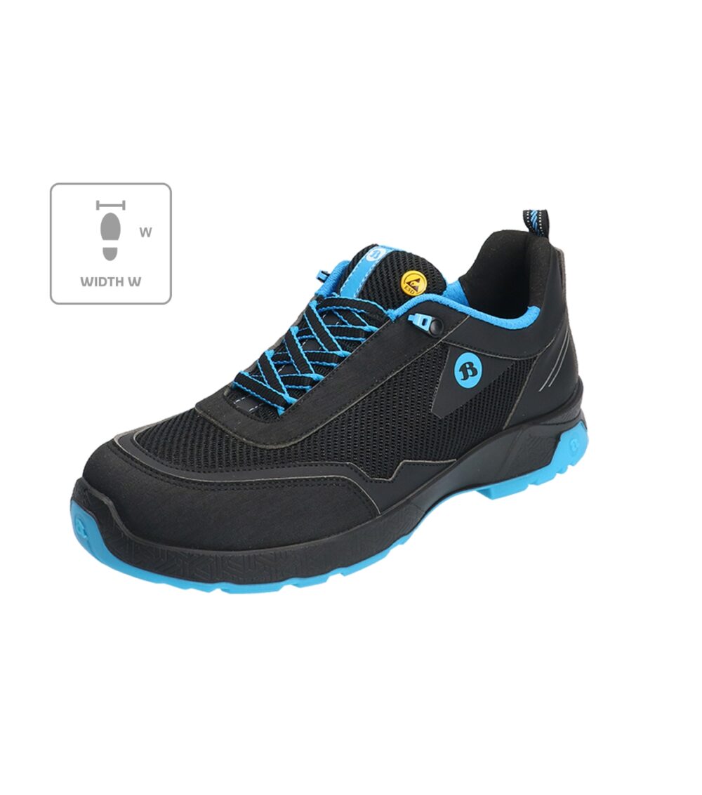 Półbuty unisex BATA INDUSTRIALS SUMM TWO W — Czarny
