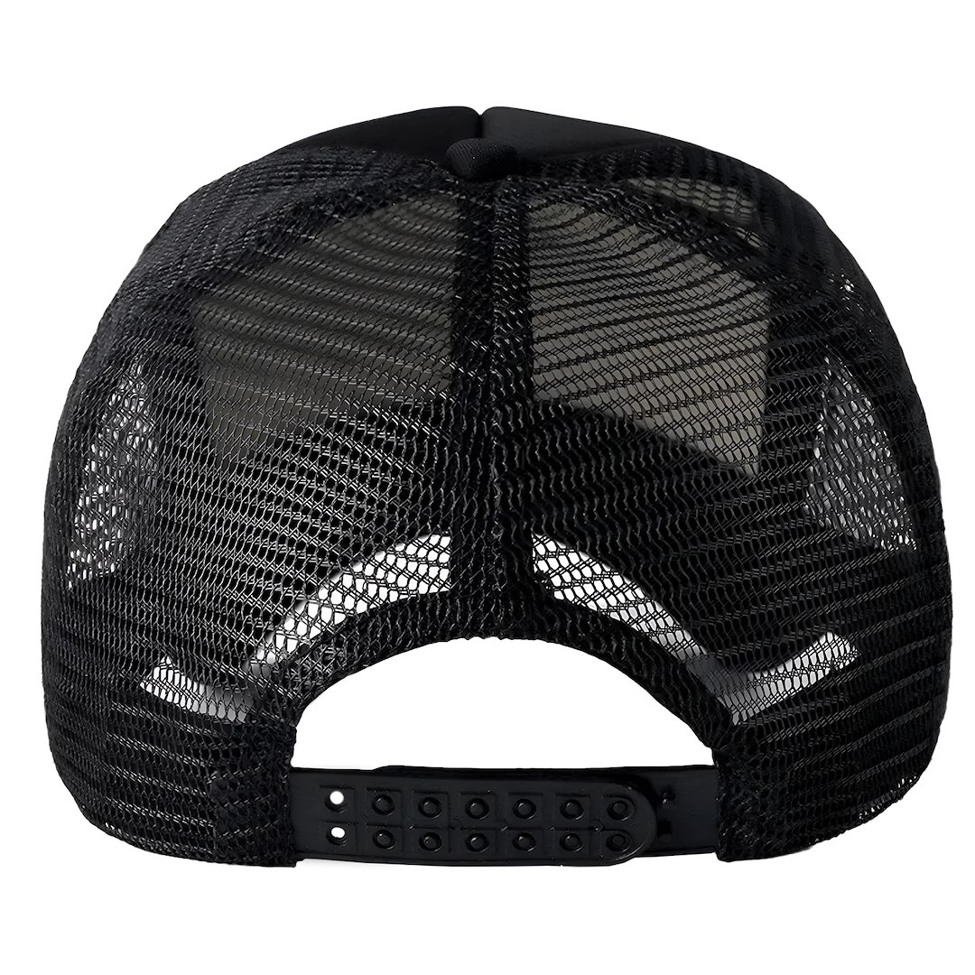 Czapki CZ 5 P TRUCKER BK/WH — Czarny / Biały - obrazek 3