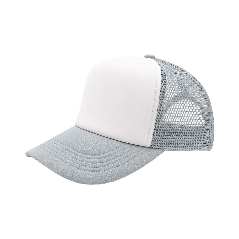 Czapki CZ 5 P TRUCKER LG/WH — Jasnoszary