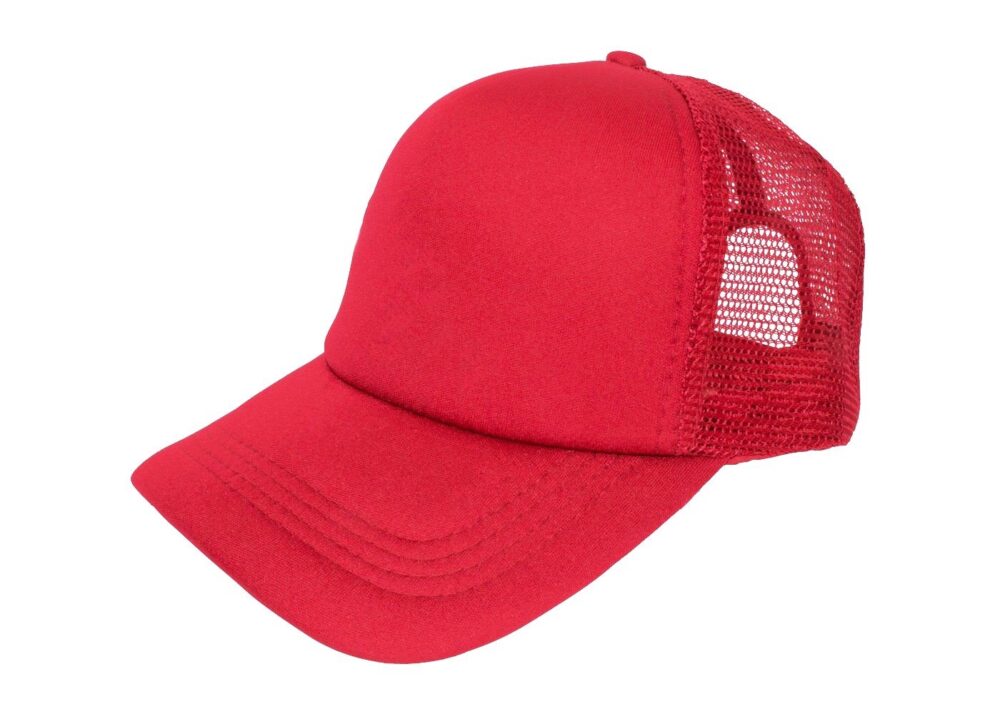 Czapki CZ 5 P TRUCKER RD — Czerwony