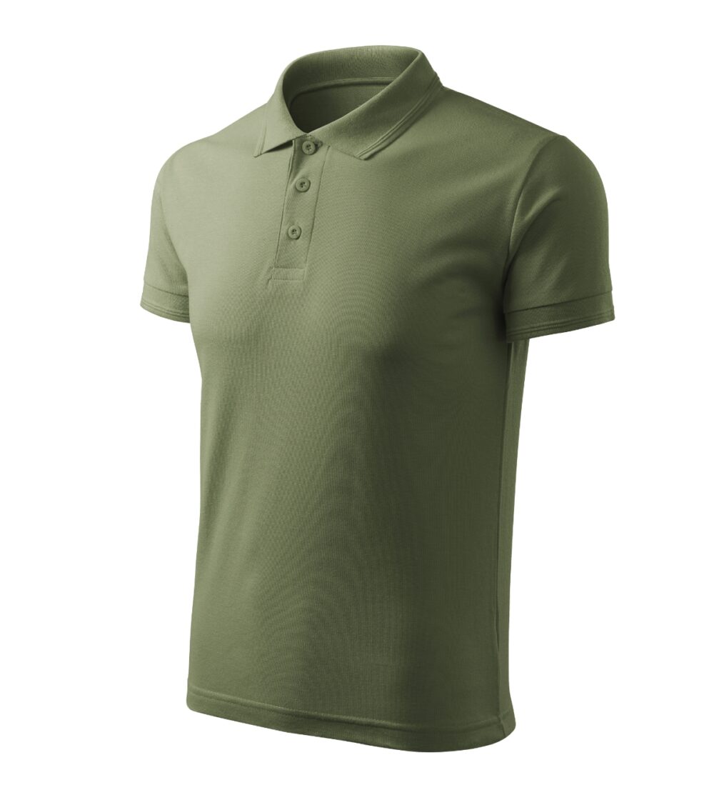 Koszulka polo męska MALFINI Pique Polo Free — Khaki