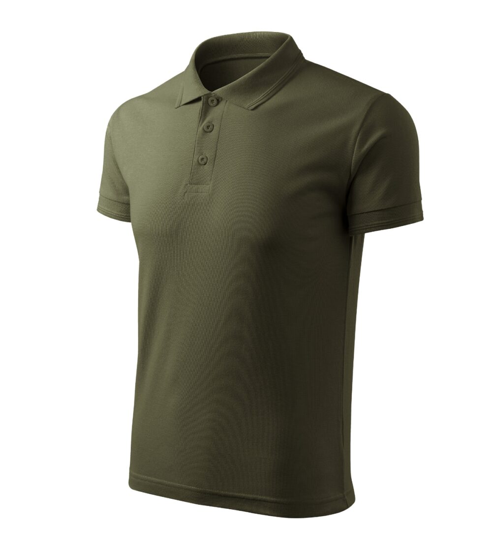 Koszulka polo męska MALFINI Pique Polo Free — Military