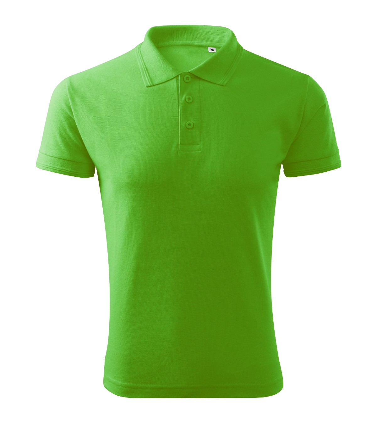 Koszulka polo męska MALFINI Pique Polo Free — Green apple - obrazek 2