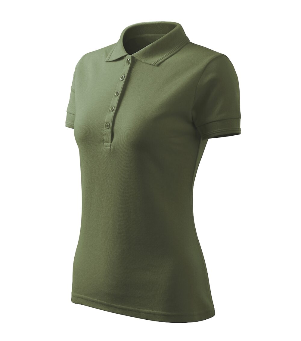 Koszulka polo damska MALFINI Pique Polo Free — Khaki