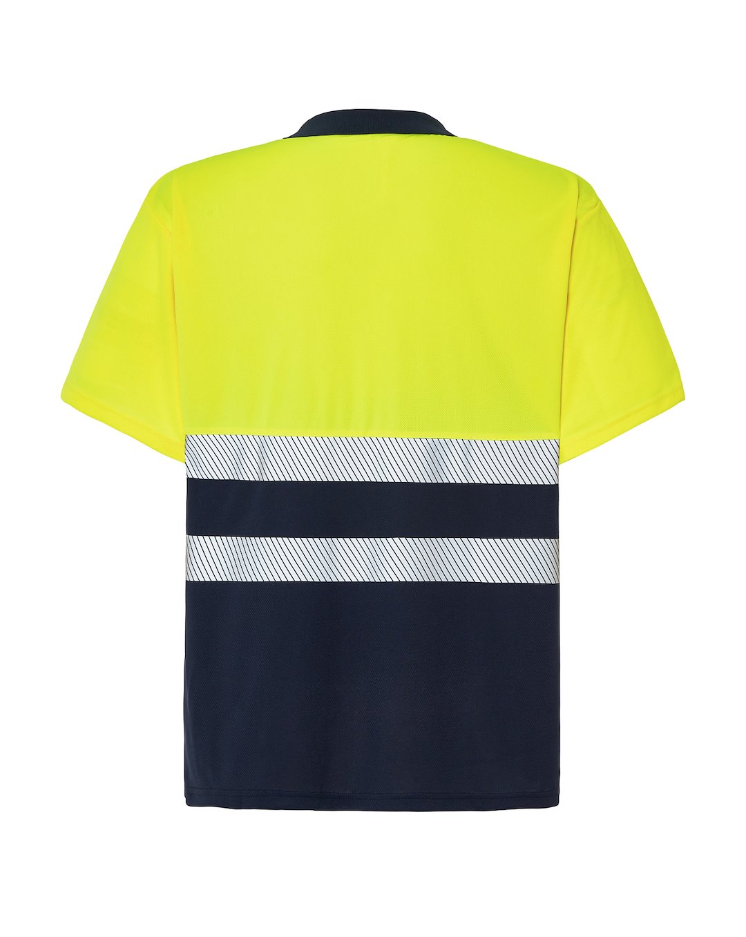 JHK HV02U00 POLO SS NYSYF — Granatowy / Złoty Fluo - obrazek 2