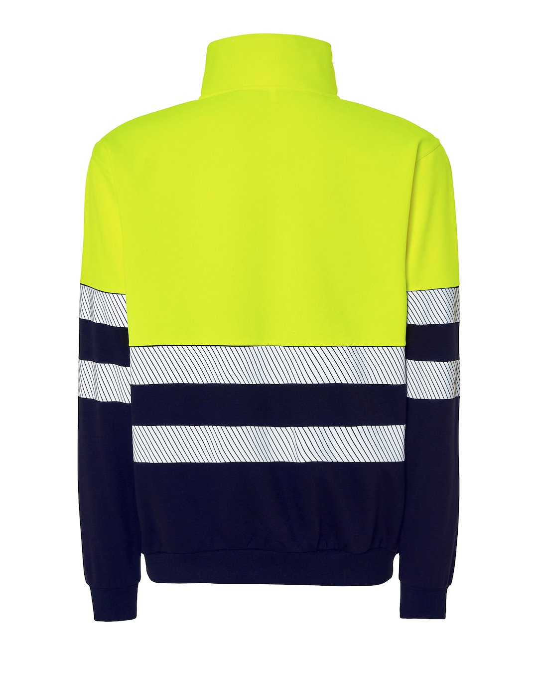 JHK HV05U00 Bluza HALF ZIP NYSYF — Granatowy / Złoty Fluo - obrazek 2