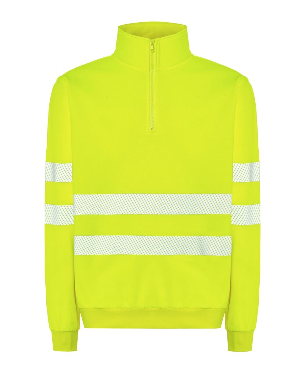 JHK HV05U00 Bluza HALF ZIP — Złoty Fluo