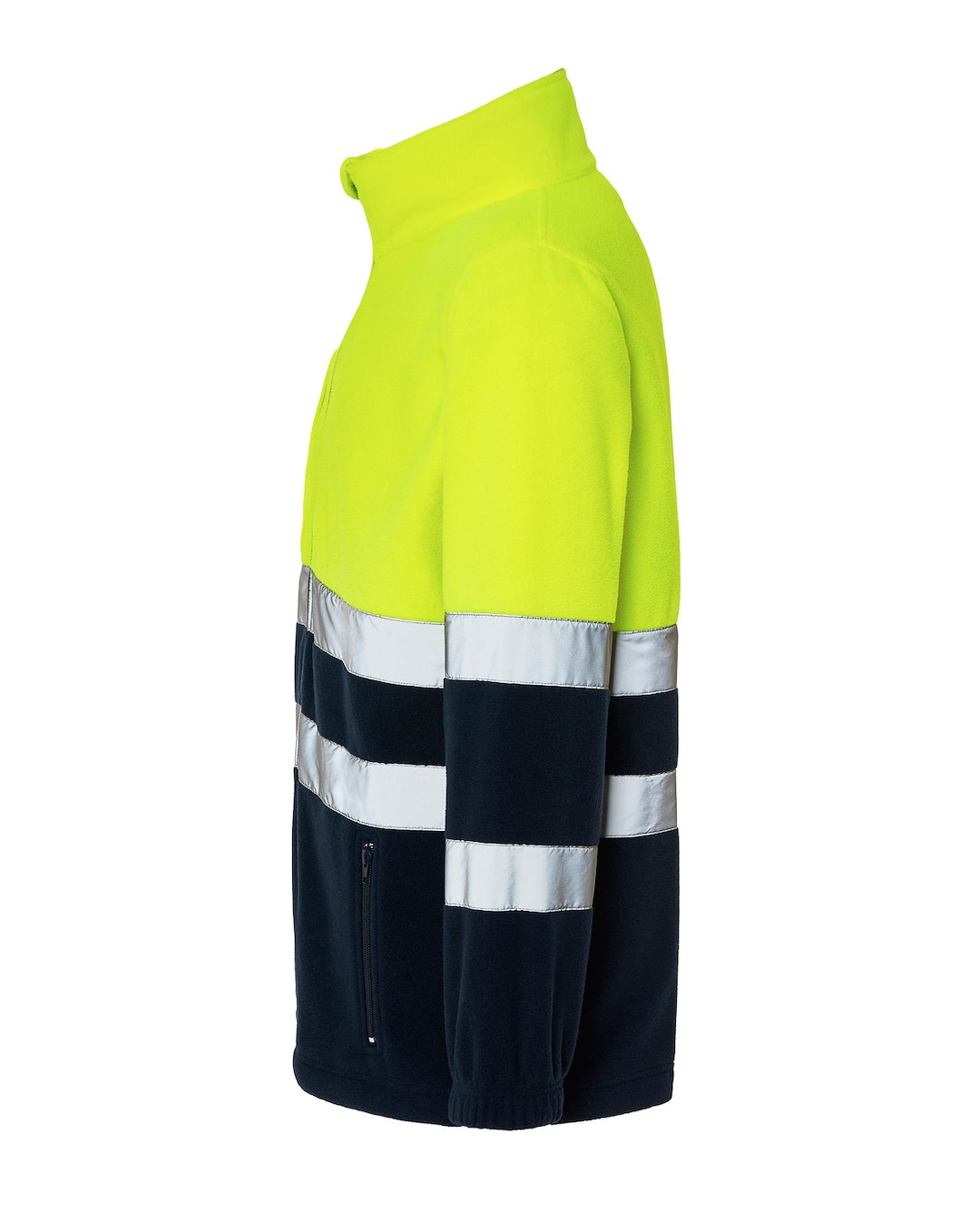 JHK HV06U00 Kurtka polarowa NYSYF — Granatowy / Złoty Fluo - obrazek 3