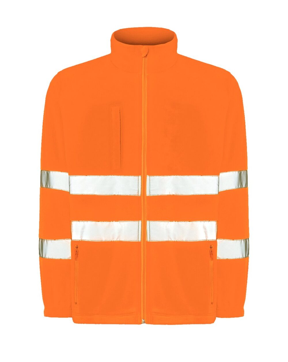 JHK HV06U00 Kurtka polarowa — Pomarańczowy Fluo