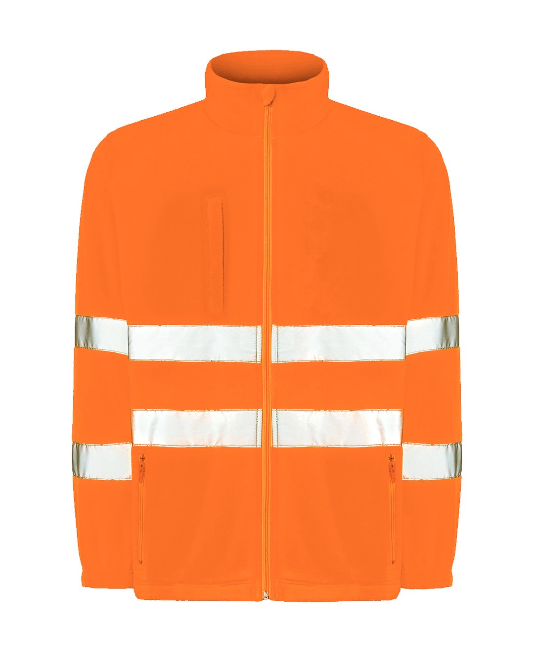 JHK HV06U00 Kurtka polarowa — Pomarańczowy Fluo