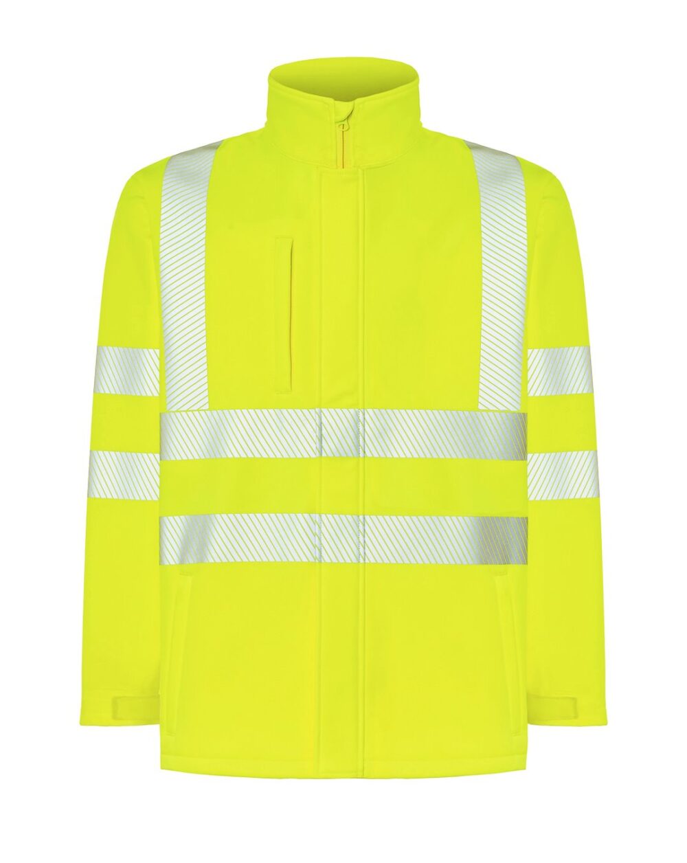 JHK HV06U01 Kurtka softshell — Złoty Fluo