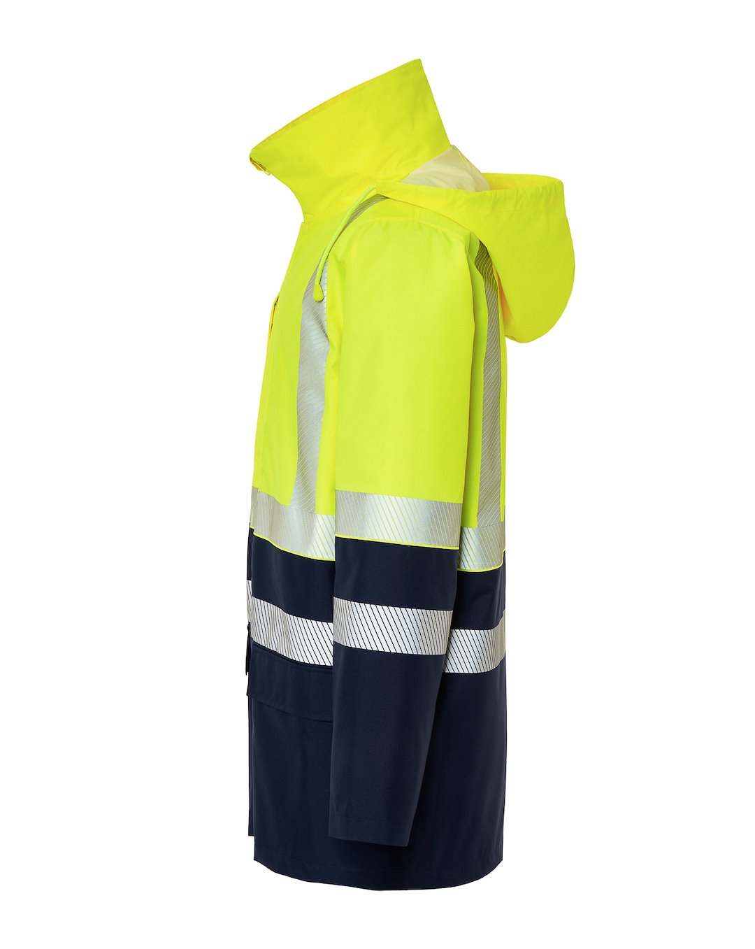 JHK HV10U00 Kurtka Parka NYSYF — Granatowy / Złoty Fluo - obrazek 3