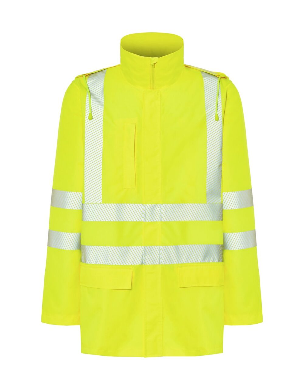 JHK HV10U00 Kurtka Parka — Złoty Fluo