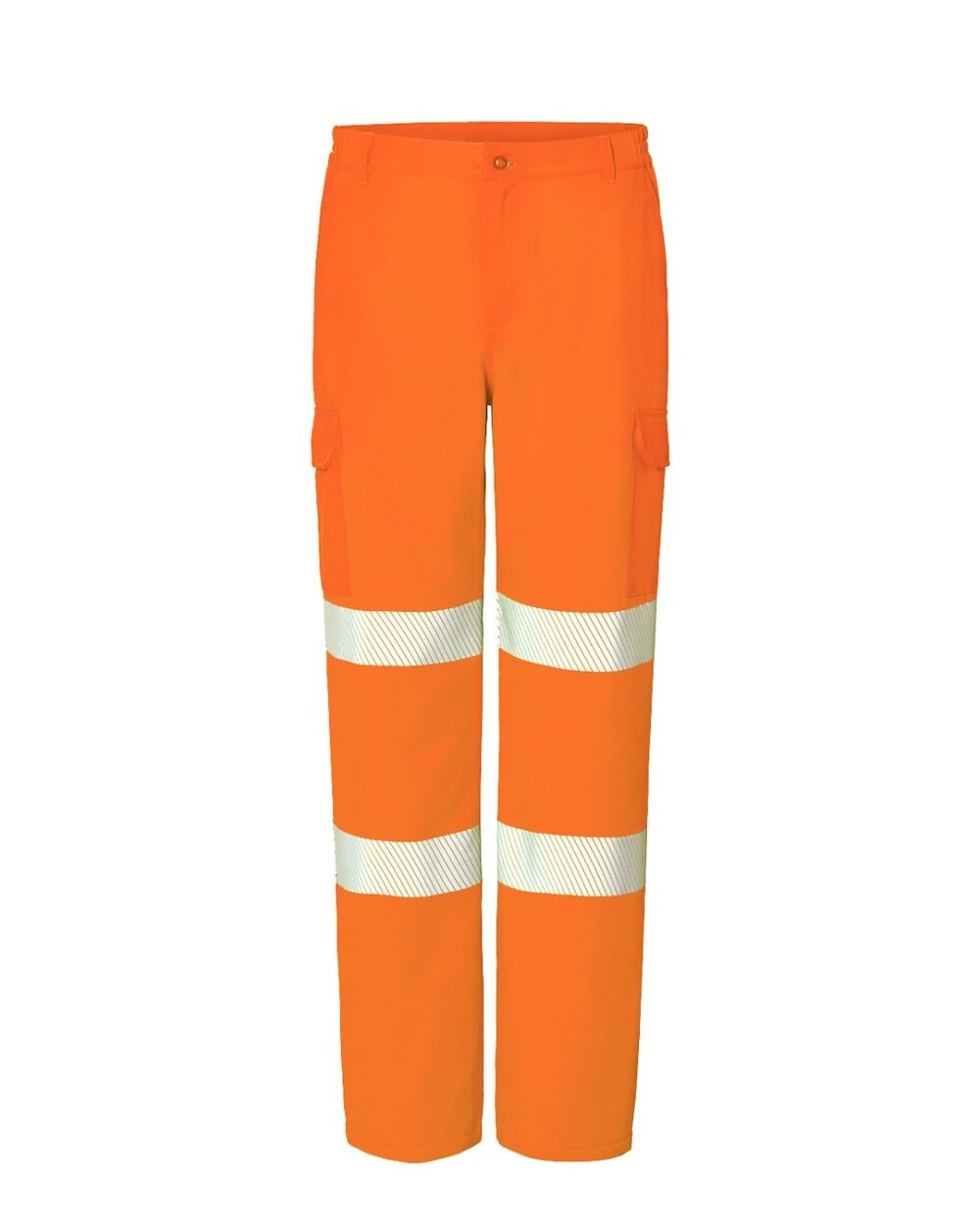 JHK HV12U01 Spodnie robocze ociepl — Pomarańczowy Fluo