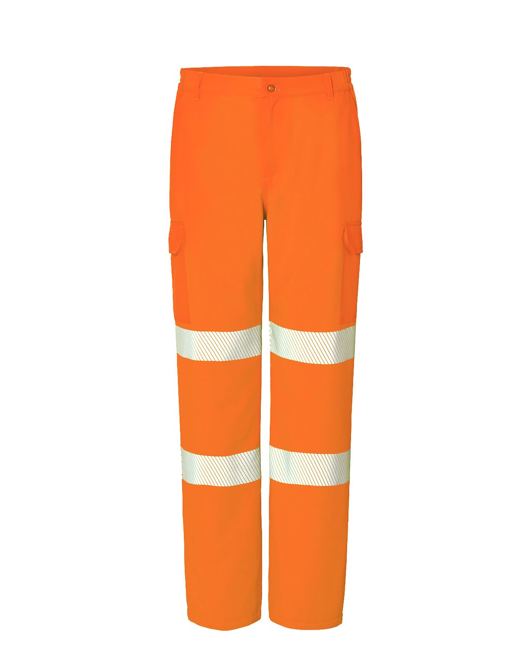 JHK HV12U01 Spodnie robocze ociepl — Pomarańczowy Fluo