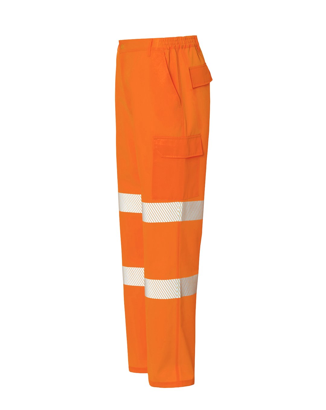 JHK HV12U01 Spodnie robocze ociepl — Pomarańczowy Fluo - obrazek 3