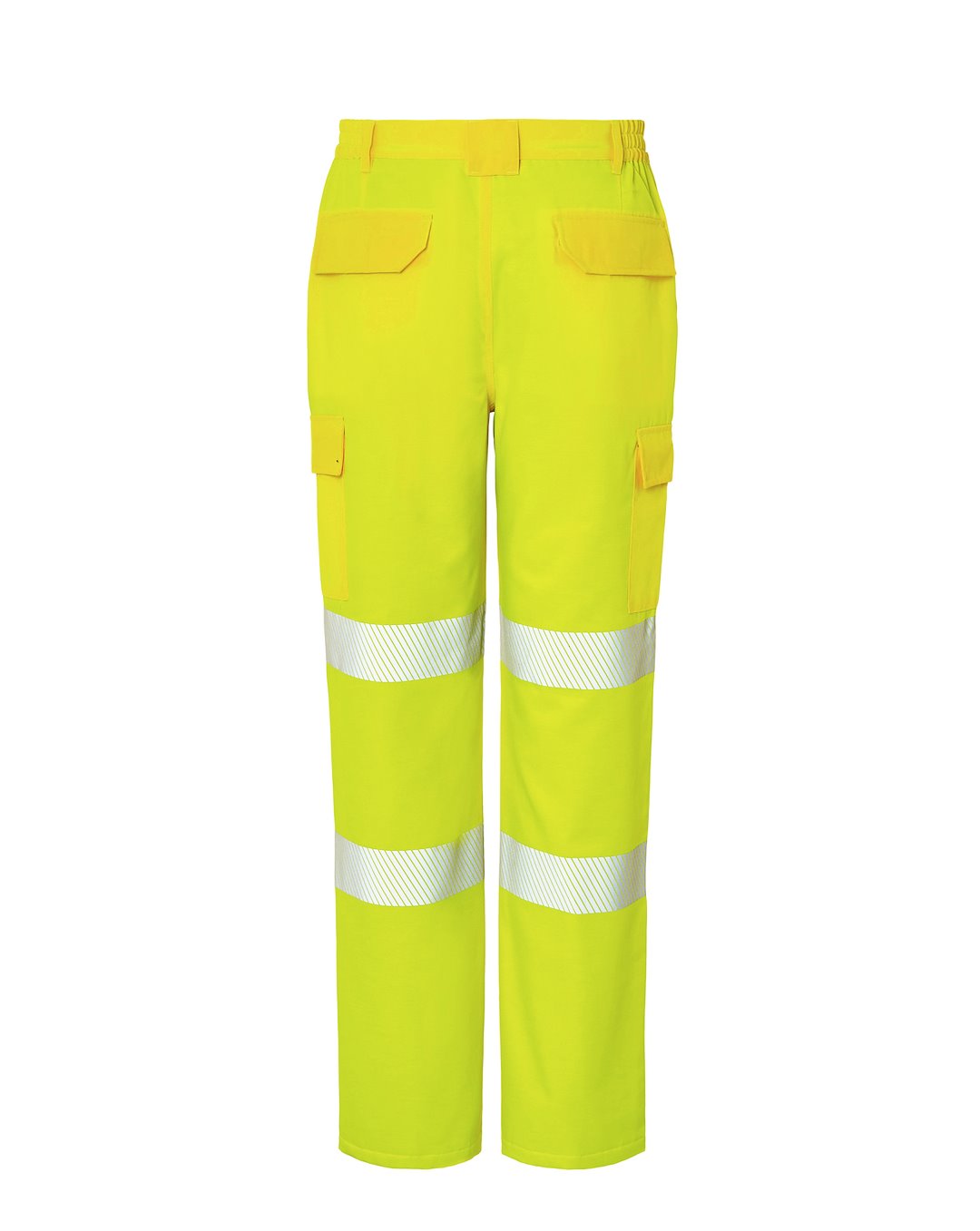 JHK HV12U01 Spodnie robocze ociepl — Złoty Fluo - obrazek 2