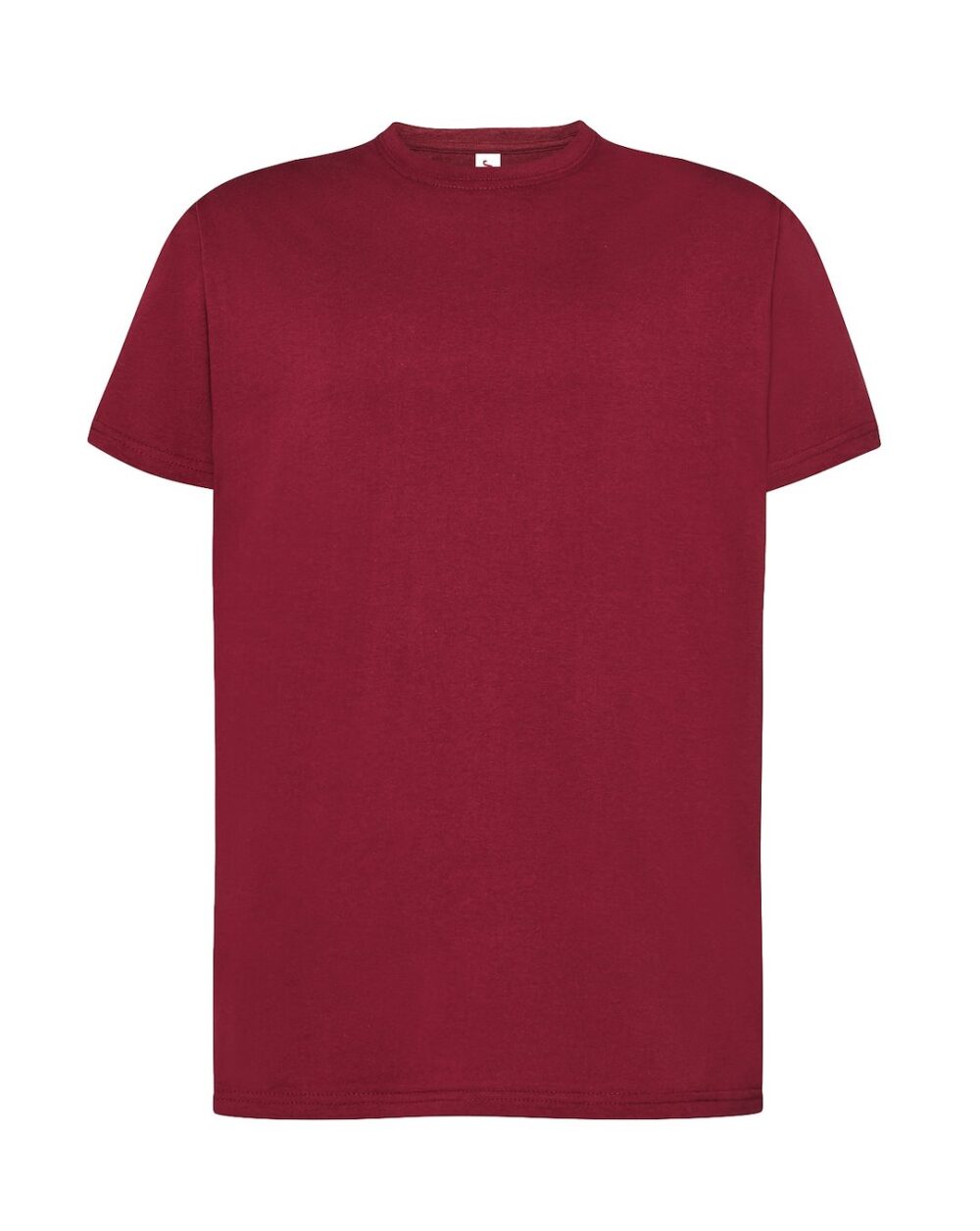 T-shirt JHK JT 150 — Bordowy
