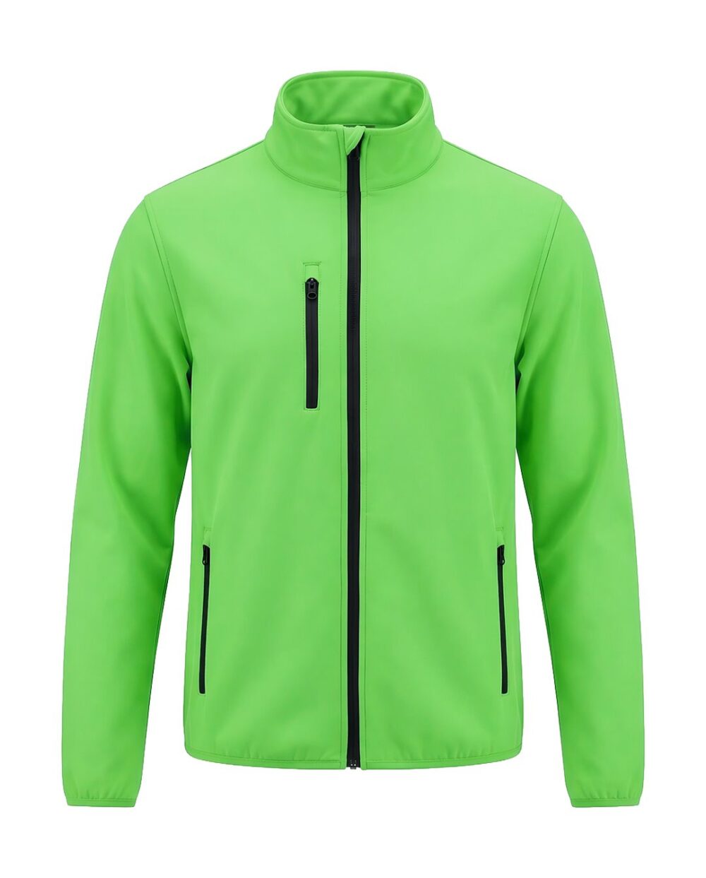 Kurtki Kamizelki JHK Kurtka softshell JT SOFTJAC — Limonkowy