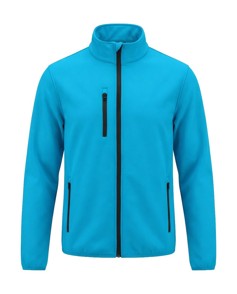 Kurtki Kamizelki JHK Kurtka softshell JT SOFTJAC — Turkusowy