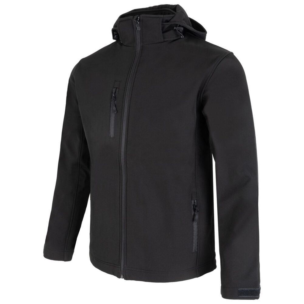 Kurtki Kamizelki JHK MOONTEX SOFTSHELL KING — Czarny