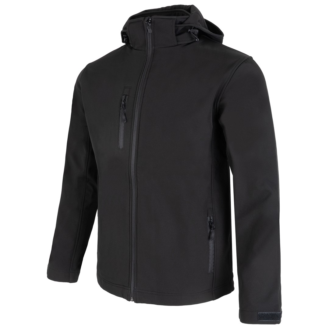 Kurtki Kamizelki JHK MOONTEX SOFTSHELL KING — Czarny