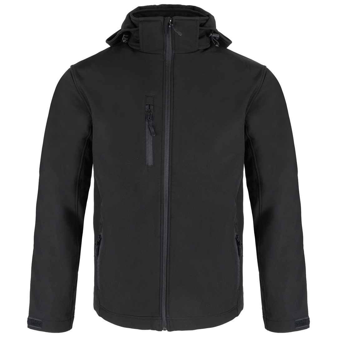 Kurtki Kamizelki JHK MOONTEX SOFTSHELL KING — Czarny - obrazek 2