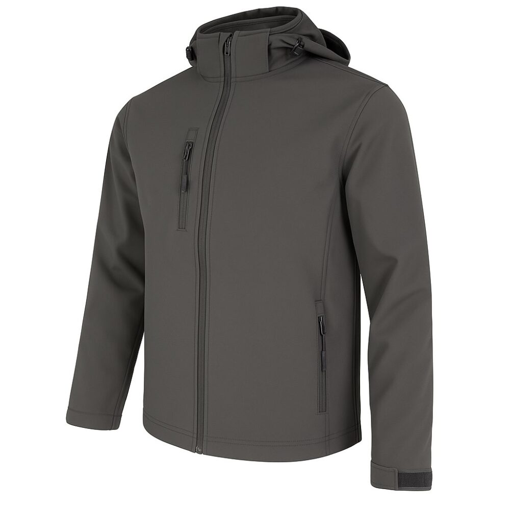 Kurtki Kamizelki JHK MOONTEX SOFTSHELL KING — Grafit