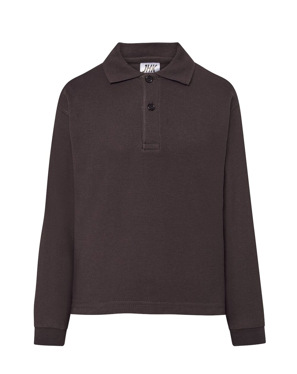 Koszulki polo JHK PKID 210 LS — Grafit
