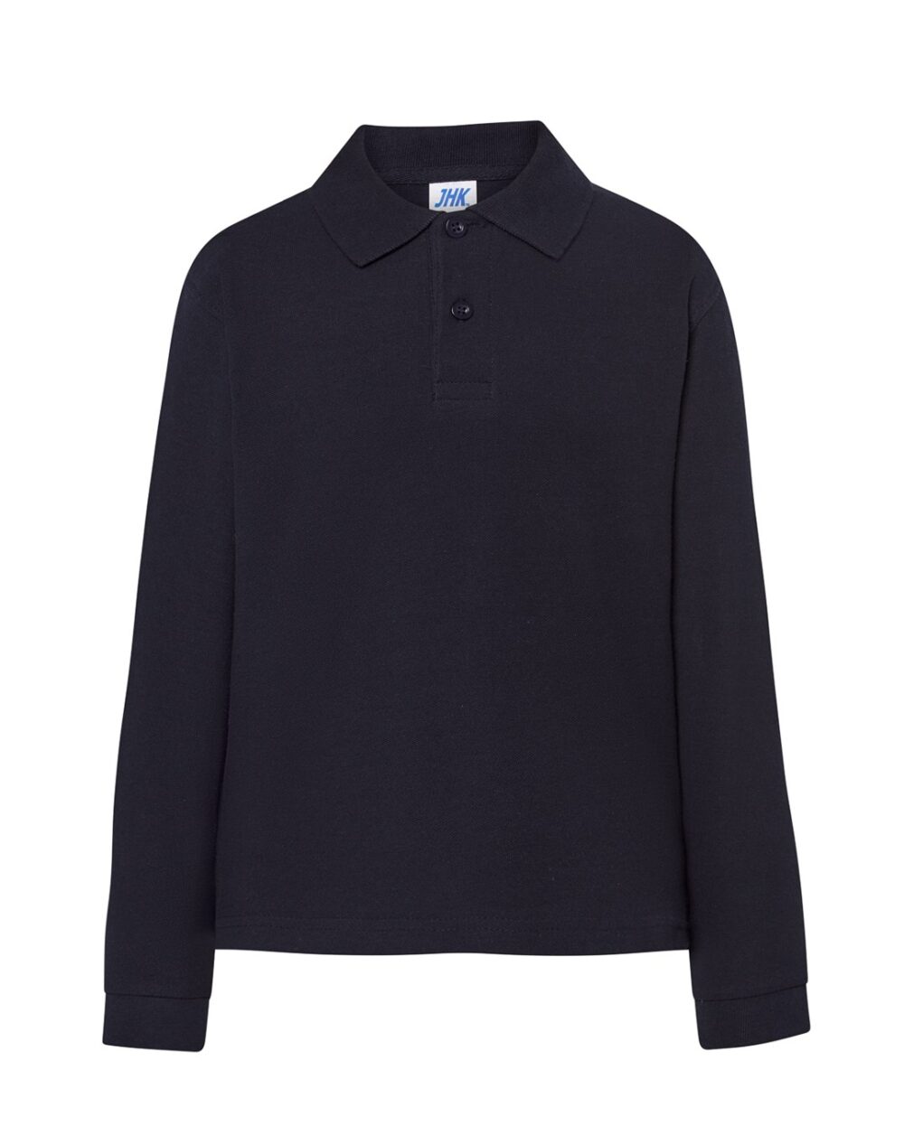 Koszulki polo JHK PKID 210 LS — Granatowy