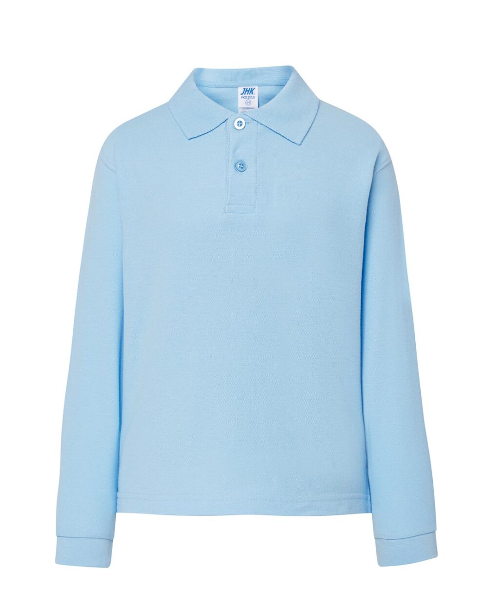 Koszulki polo JHK PKID 210 LS — Błękitny