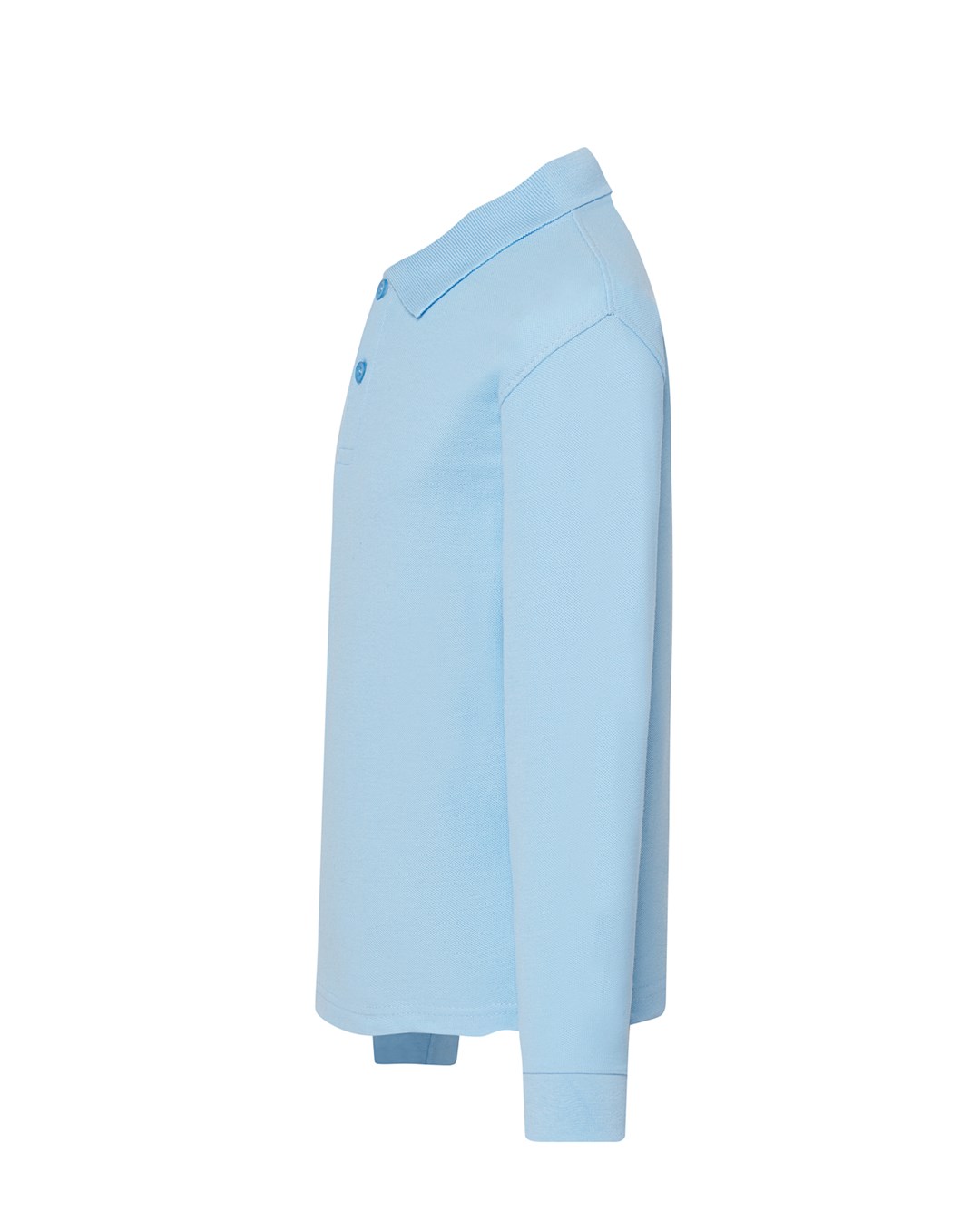 Koszulki polo JHK PKID 210 LS — Błękitny - obrazek 3