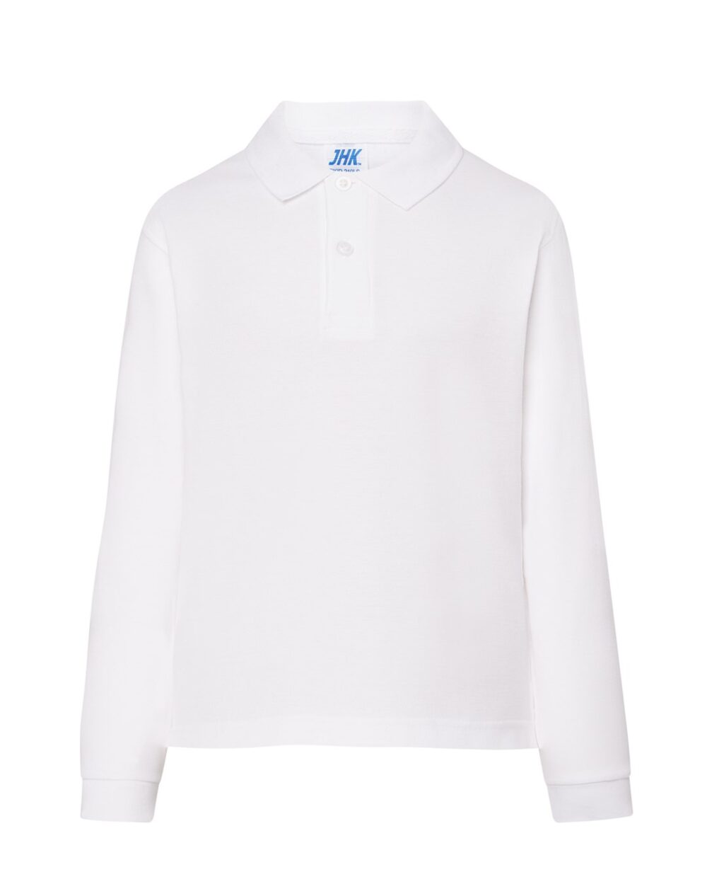 Koszulki polo JHK PKID 210 LS — Biały