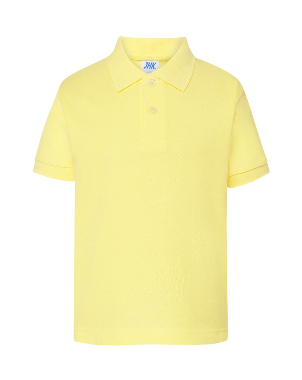 Koszulki polo JHK PKID 210 — Bladożółty