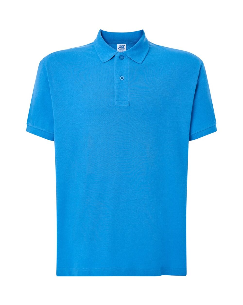 Koszulki polo JHK POLO PORA 210 — Lazurowy