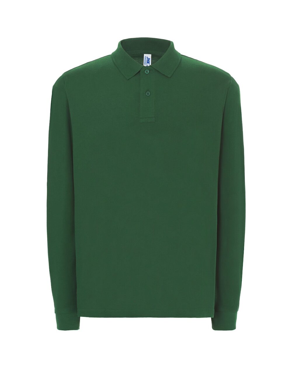 Koszulki polo JHK POLO PORA 210 LS — Butelkowozielony