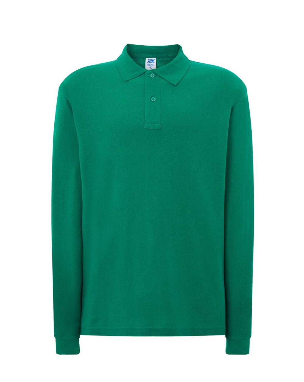 Koszulki polo JHK POLO PORA 210 LS — Zielony Kelly
