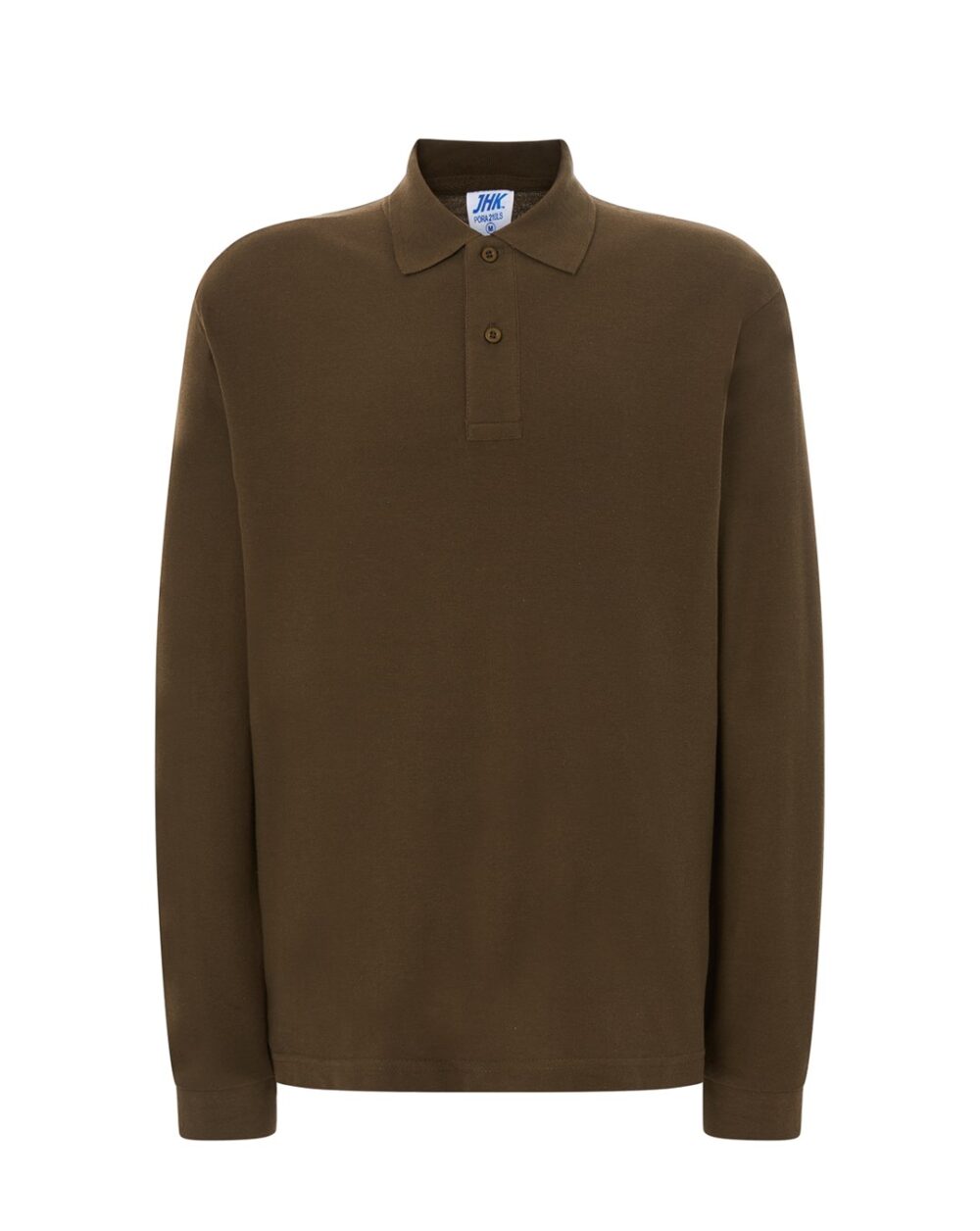 Koszulki polo JHK POLO PORA 210 LS — Khaki
