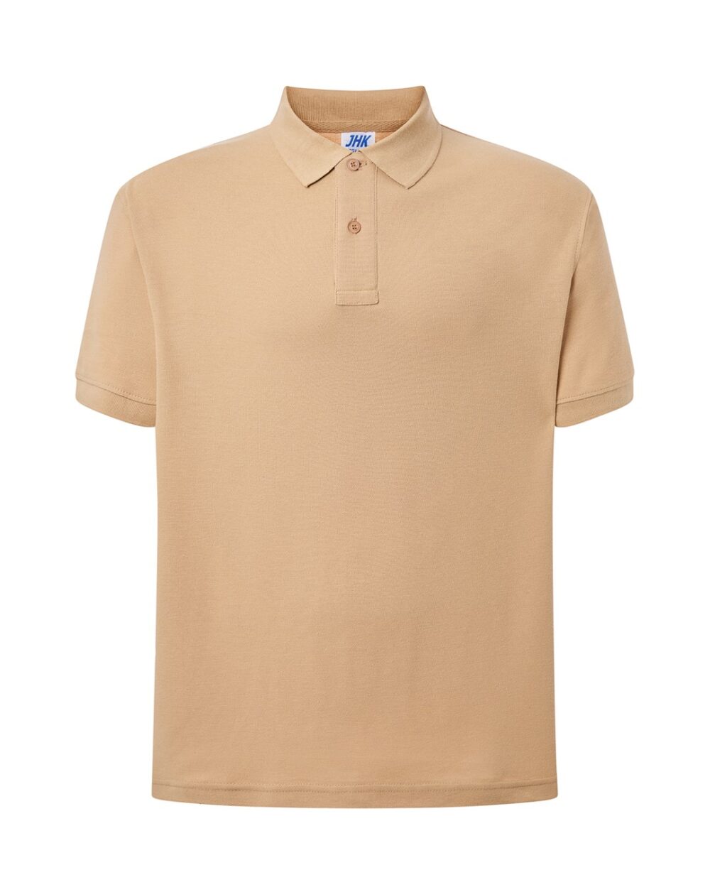 Koszulki polo JHK POLO PORA 210 — Piaskowy