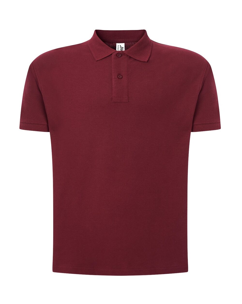 Koszulki polo JHK POLO PORA 210 WK — Bordowy