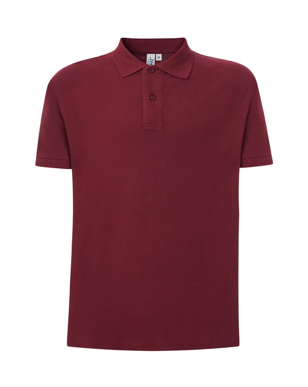 Koszulki polo JHK POLO PORA 240 — Bordowy