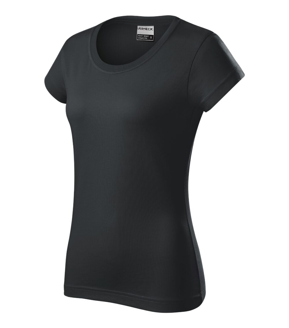 Koszulka damska RIMECK Resist heavy — Ebony gray