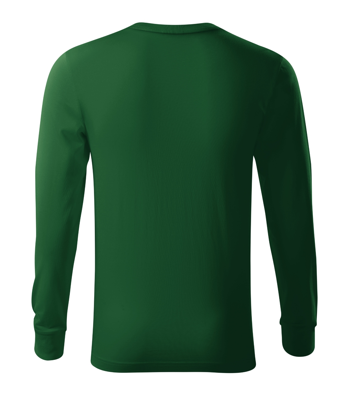 Koszulka unisex RIMECK Resist LS — Zieleń butelkowa - obrazek 3