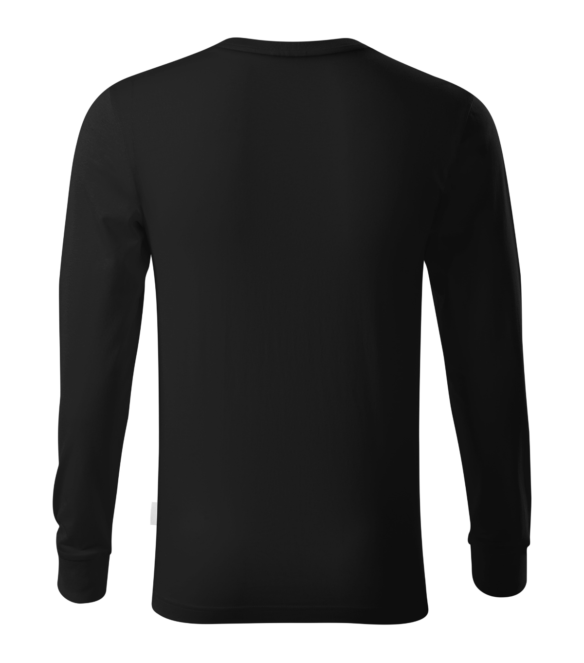 Koszulka unisex RIMECK Resist LS — Czarny 01 (brand label) - obrazek 4