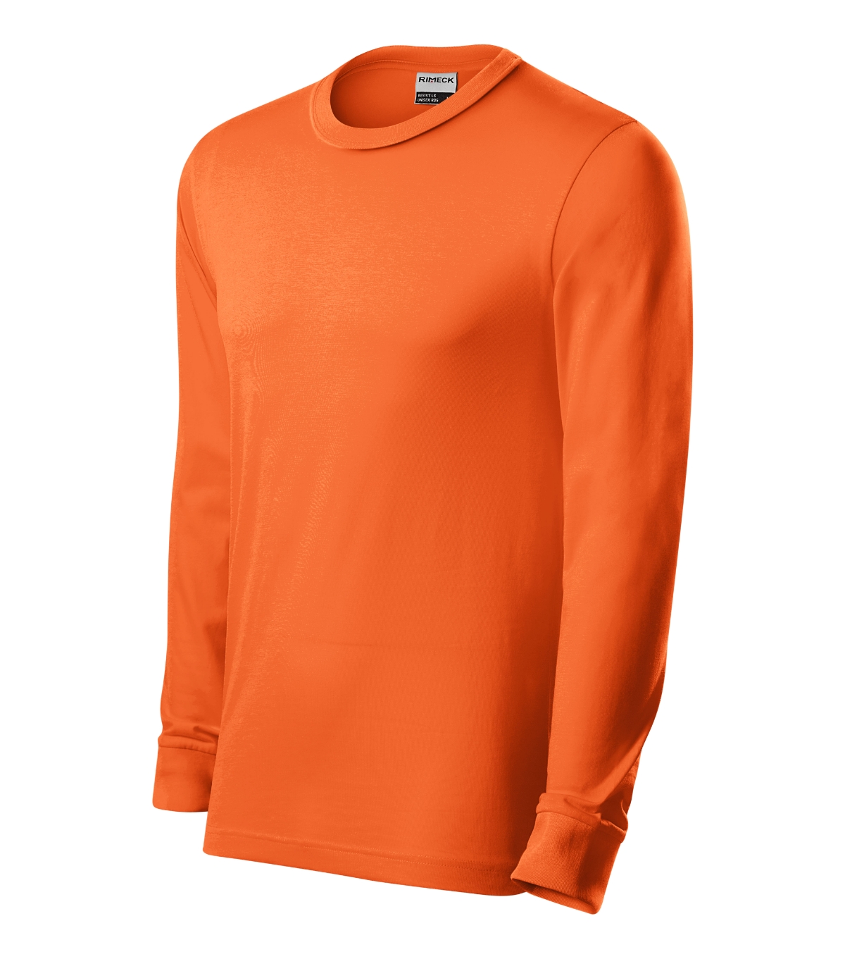 Koszulka unisex RIMECK Resist LS — Pomarańczowy 11 (brand label)