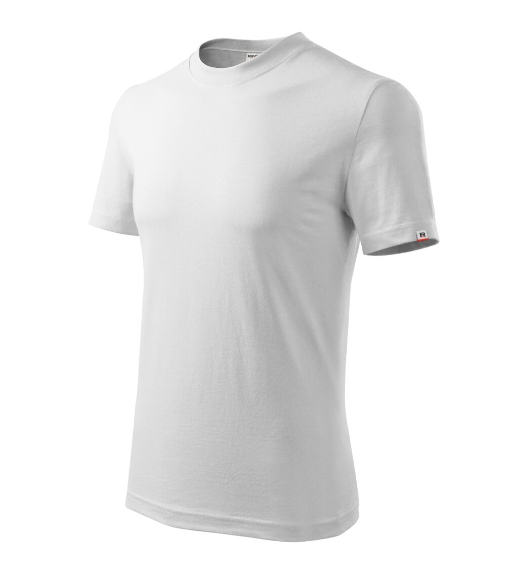 Koszulka unisex RIMECK Base — Biały 00 (brand label)