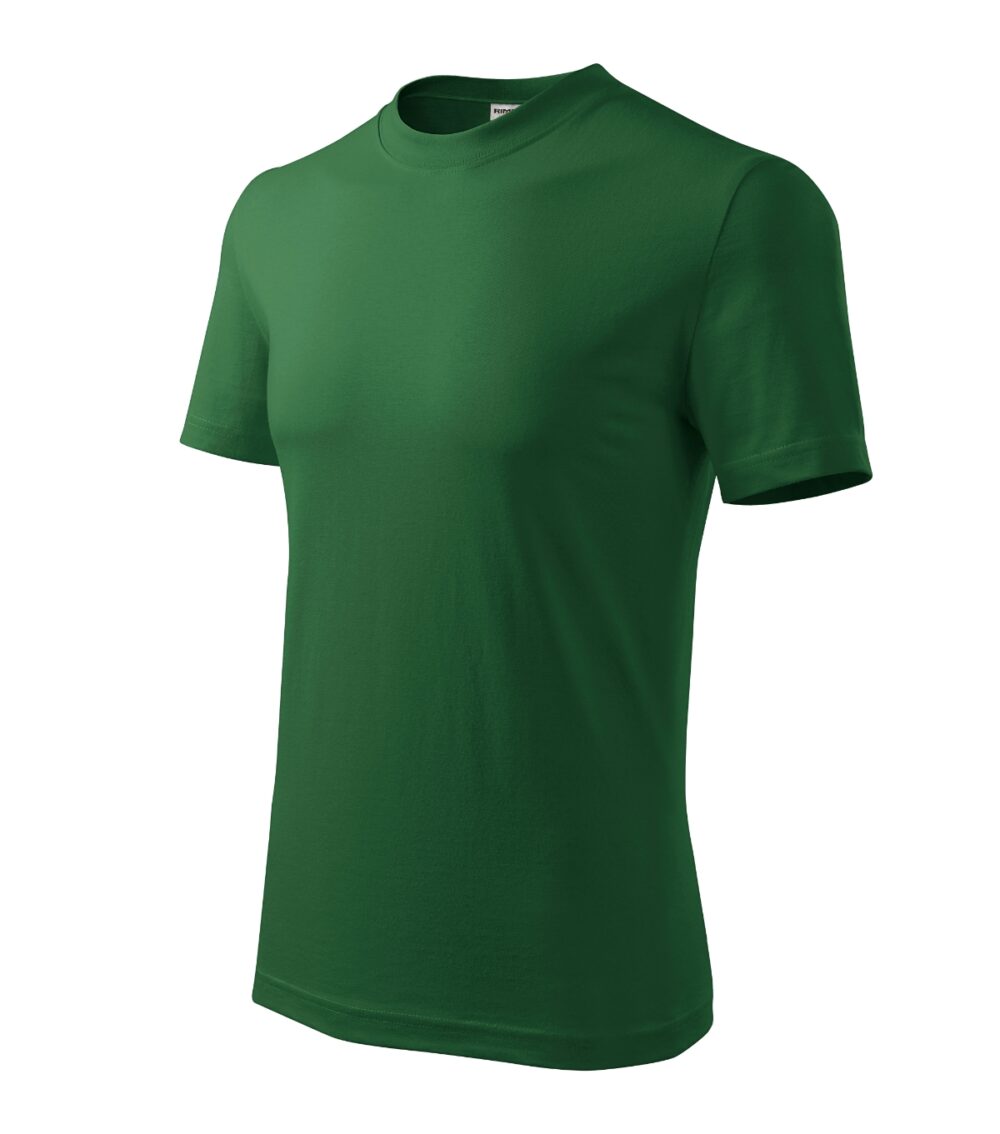 Koszulka unisex RIMECK Recall — Zieleń butelkowa