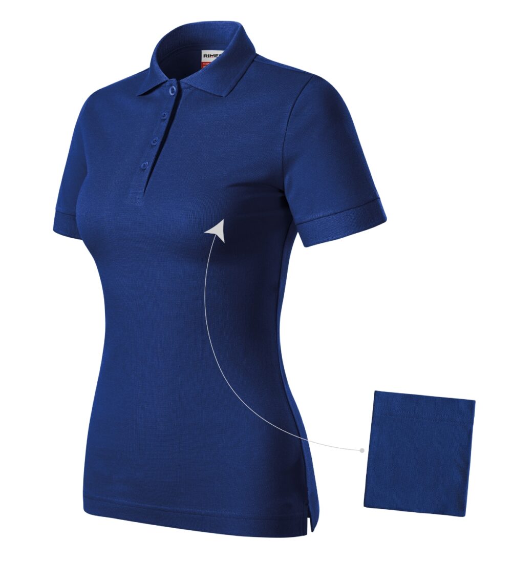 Koszulka polo damska RIMECK Resist Heavy Polo — Chabrowy